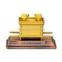 Chivotul legii - mic - metal auriu - 11x7,5x5,5cm D 104-1
