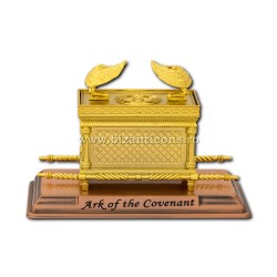 Chivotul legii - mediu A - metal auriu - 17,5x12x10cm D 104-2