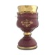 121-1-2 Candela ceramica mare - Rosu