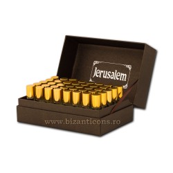 1-520 sticle mir 8 ml capac auriu + Jerusalem 40/cutie 12x40/bax