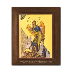 1828-121 Icoana fond auriu 11x13 - Sf Ioan Botezatorul
