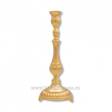 The 52-130Au candlestick-gold - 1 arm is 25 inches 48x2/case