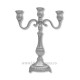 The 52-131Ag candle holders, silver - 3 arms, 28 cm 36/carton