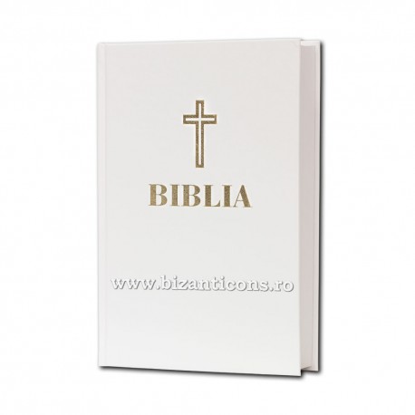 71-542 Biblia 12,5x18,5 - alba - mica