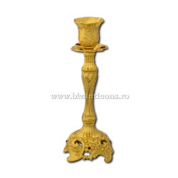 The 52-140Au candle holders gold 1 of the arm 18,5x7,5 cm 2/set, 48/box