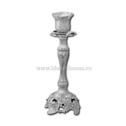 The 52-140Ag candle holders, silver - 1 of the arm 18,5x7,5 cm 2/set, 48/box