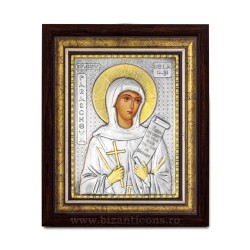Икона argintata - Святая Благочестивая Parscheva в С. 36x44cm K700-146
