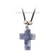 43-29 colier + cruce piatra naturala 12/set