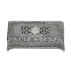 52-138AgP cutie metal altar argintie + patina - floral - trafor mare 24/bax