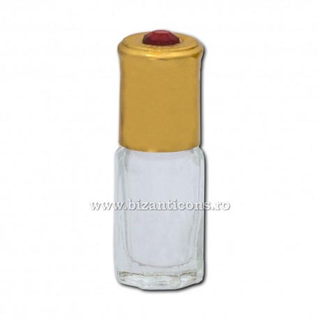 Sticle pentru Mir - 4 ml - capac auriu + piatra