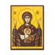 1854-409 Icoana bizantina mdf 14x19 MD Platitera - Imparateasa cerurilor