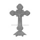 6-159 the cross in metal, with a base of 20 cm 60/box