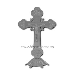 6-159 the cross in metal, with a base of 20 cm 60/box