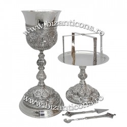 Set Sfinte vase din argint 925 cu sfinti - 3500 ml