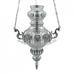 CANDELA lant - No 4 flori 42 cm - argint 925 + patina RK 110-808