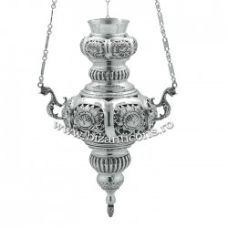 CANDELA lant - No 4 flori 42 cm - argint 925 + patina RK 110-804