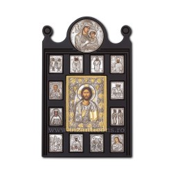 Icoana iconostas metal 33x51 M Pantocrator K980-001