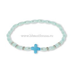 40-381 metanie bile mici - stras - cruce sidef - carton 12/set