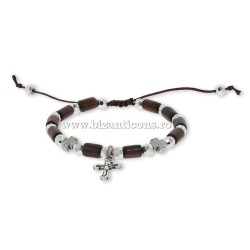 37-51 metanie lemn cilindru + 3 cruci 12/set