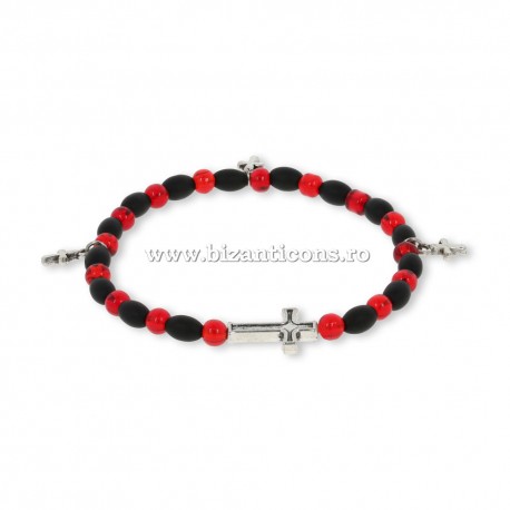 42-7 metanie bila mata + sticla + cruci 12/set