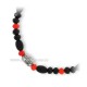 42-20 metanie bila mata - sticla rosie + cruce metal 12/set