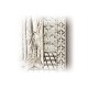 Icoana din argint - Maica Domnului Gerontissa - Sporul casei - 8x13 cm