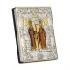 Icoana argint - Sf Constantin si Elena - 12x15 HG30-011