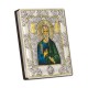 Icoana argint - Sf Andrei - 12x15 HG30-118