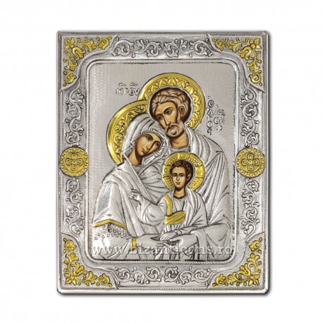 Icoana Din Argint Sfanta Familie 15x19 Cm Icoane din argint Magazin Icoana Din Argint Sfanta Familie 15x19 Cm Icoane din argint Magazin