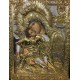 Icoana argint - pictura - MD Dulcea Sarutare - M Filoteu - Athos - 79x62 cm LW90-412