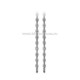 Αλυσίδα σταυρός engolpion - Ag925 120cm FD014 - 55gr.