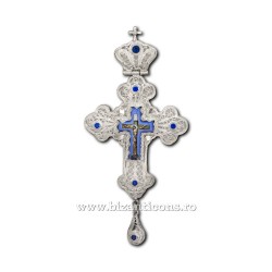 The cross in Bucharest - filigree-Ag925 - e - gems 12x5cm FD2226 - 40gr.