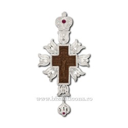 The cross in Bucharest - filigree-Ag925 - wood - beads 18x9cm FD2250 - 70gr.