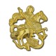 Butoni Ag925 - Sf Gheorghe - argint aurit 2,2cm FD2406 - 7gr.