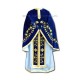 Outfit of the Pr-Embroidered Velvet-Cotton - % GR134