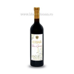 Vin Pelin rosu De Jercălăi - Ierbar - demidulce 12,5% 750 ml - JR 962-15