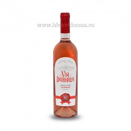 Vin Merlot - roze demisec 13% 750 ml - JR 962-25