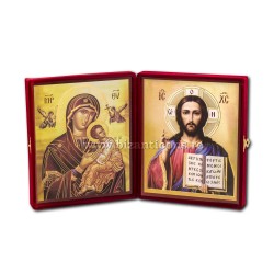 1844-6 diptic catifea 15x18 cm