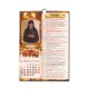 CALENDAR perete A4 - spira - albastru MD Sporul Casei 50/set CP48-1