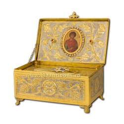 RACLA aurita si argintata 25x15x20cm - Sf Pantelimon O 10-124