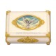 RACLA piatra - bronz aurit 11x16,5x7,5 cm - Sf Nicolae AT 126-91