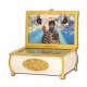 RACLA piatra - bronz aurit 11x16,5x7,5 cm - Sf Nicolae AT 126-91