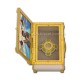 RACLA piatra - bronz aurit 11x16,5x7,5 cm - Sf Nicolae AT 126-91