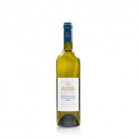 Vin manastiresc - Vatoped - Assyrtiko Athiri-Sauvignon Blanc 2019 - alb sec ...% - - 750 ml VT 962-5