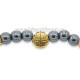 14-56 metanie hematit + cruce metal 12/set
