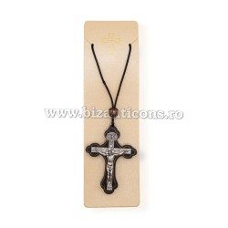 24-228 cruce lemn - metal mare 5,5x8 cm 6/set