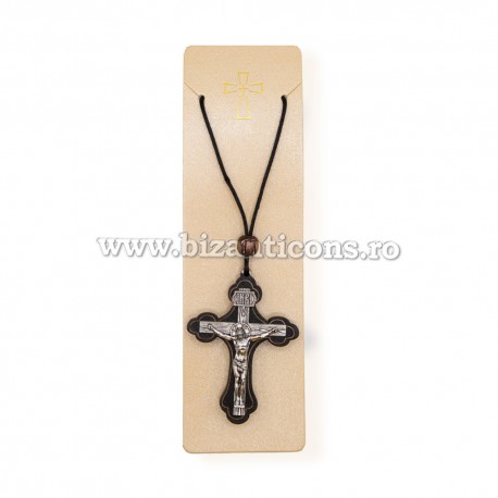 24-228 cruce lemn - metal mare 5,5x8 cm 6/set
