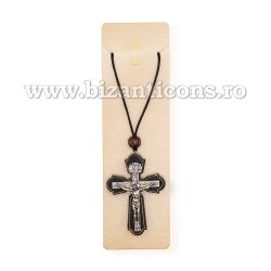 24-229 cruce lemn - metal mare 5,5x8 cm 6/set