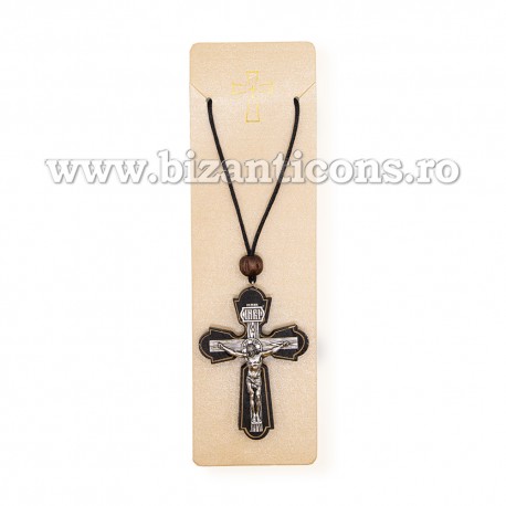 24-229 cruce lemn - metal mare 5,5x8 cm 6/set