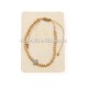 36-165 metanie ata - bile aurii + cruce stras - carton 12/set